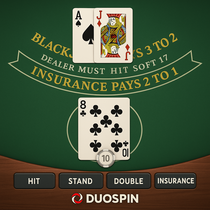 DuoSpin - Blackjack Table Game - Online Casino Nederland