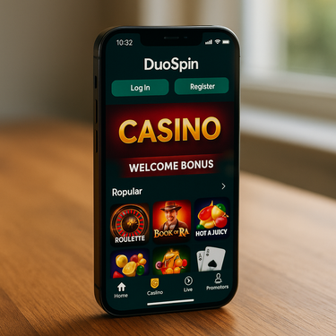 DuoSpin - Mobile Casino Platform - iPhone and Android
